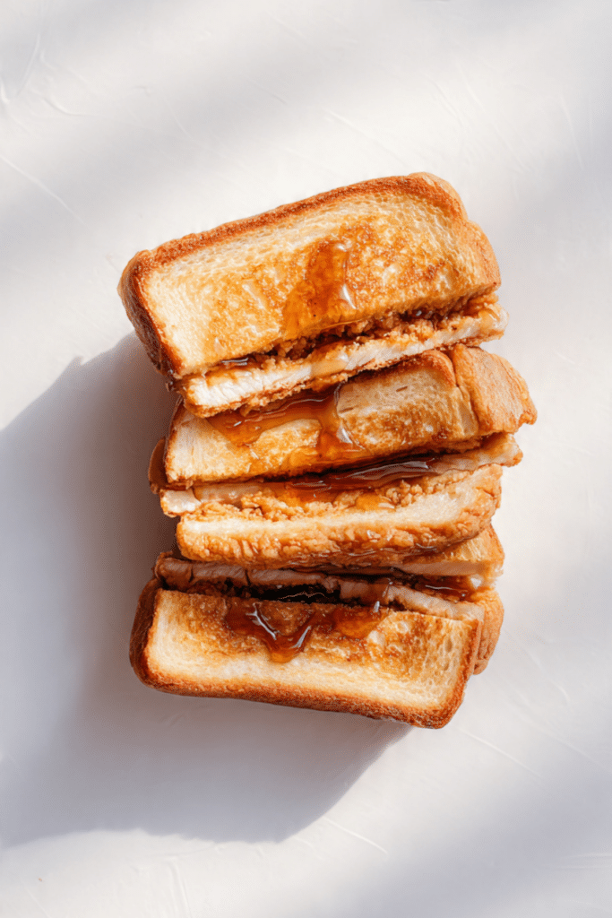 French Toast Fried Chicken Sandwich