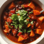 Chipotle Sweet Potato and Black Bean Chili