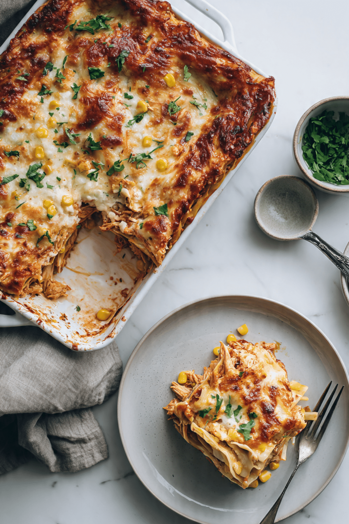 BBQ CHICKEN LASAGNA