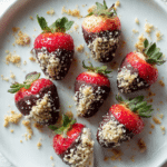 Marshmallow-Wrapped Strawberries