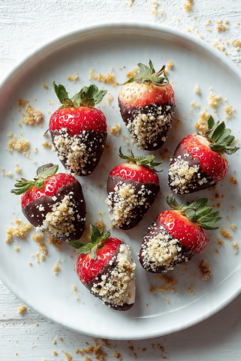 Marshmallow-Wrapped Strawberries