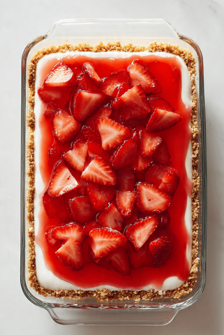 Strawberry Pretzel Salad